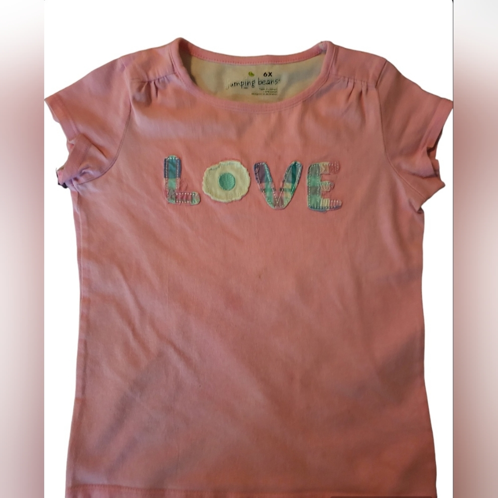 Jumping Beans, 6x, Pink Top.